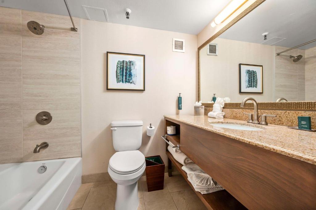 Koupelna v ubytování DoubleTree by Hilton Tucson-Reid Park