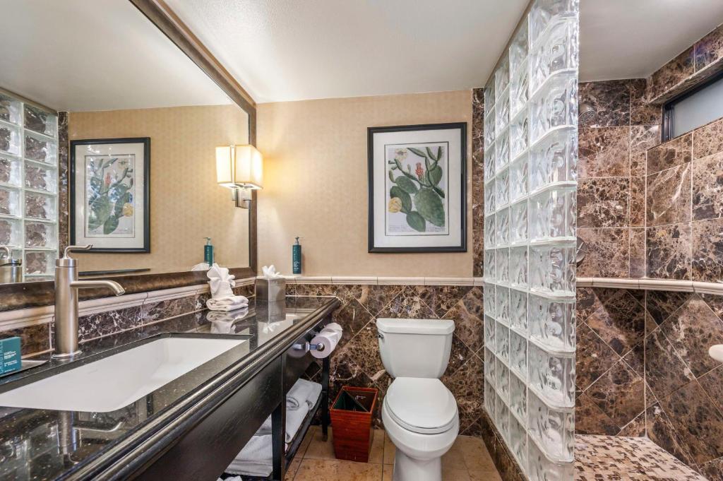 Koupelna v ubytování DoubleTree by Hilton Tucson-Reid Park