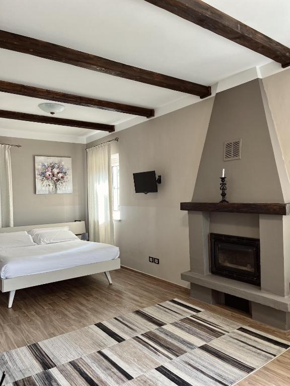 Postel nebo postele na pokoji v ubytování Casa Caimotta