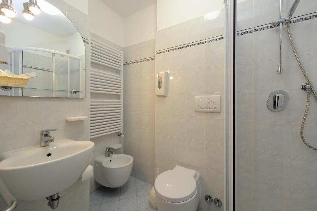 Koupelna v ubytování Hotel Vina De Mar