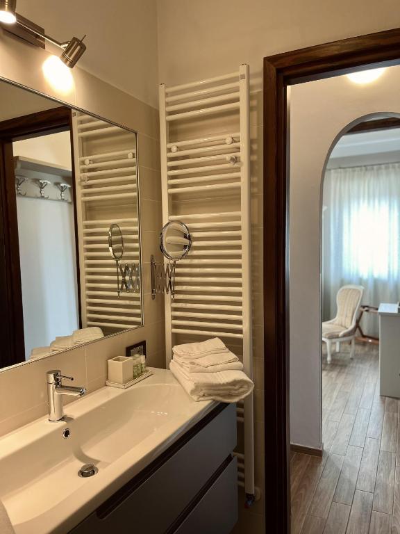 Koupelna v ubytování Casa Caimotta