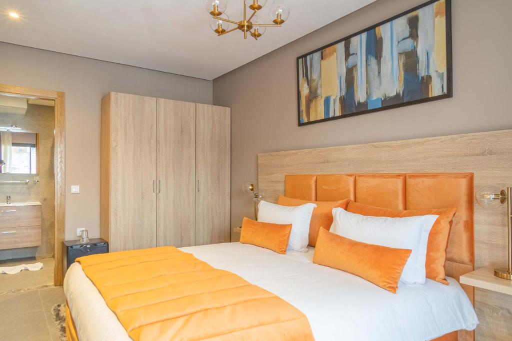 Postel nebo postele na pokoji v ubytování Rent-inn Boutique Hotel