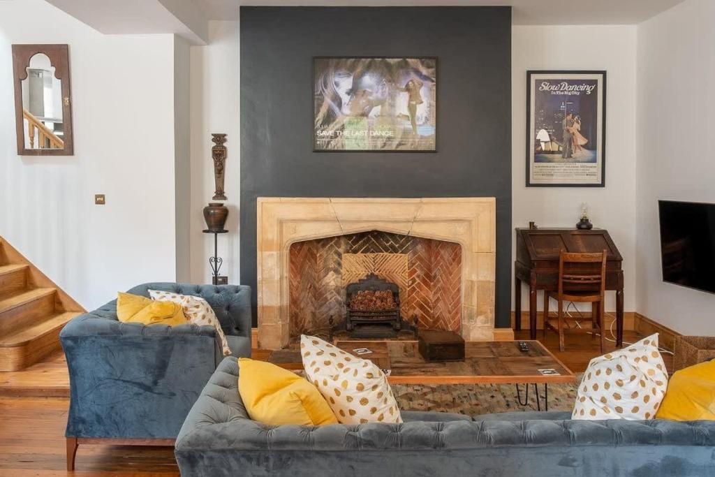 Et opholdsområde på Luxury City Centre Accommodation Sleeping 2