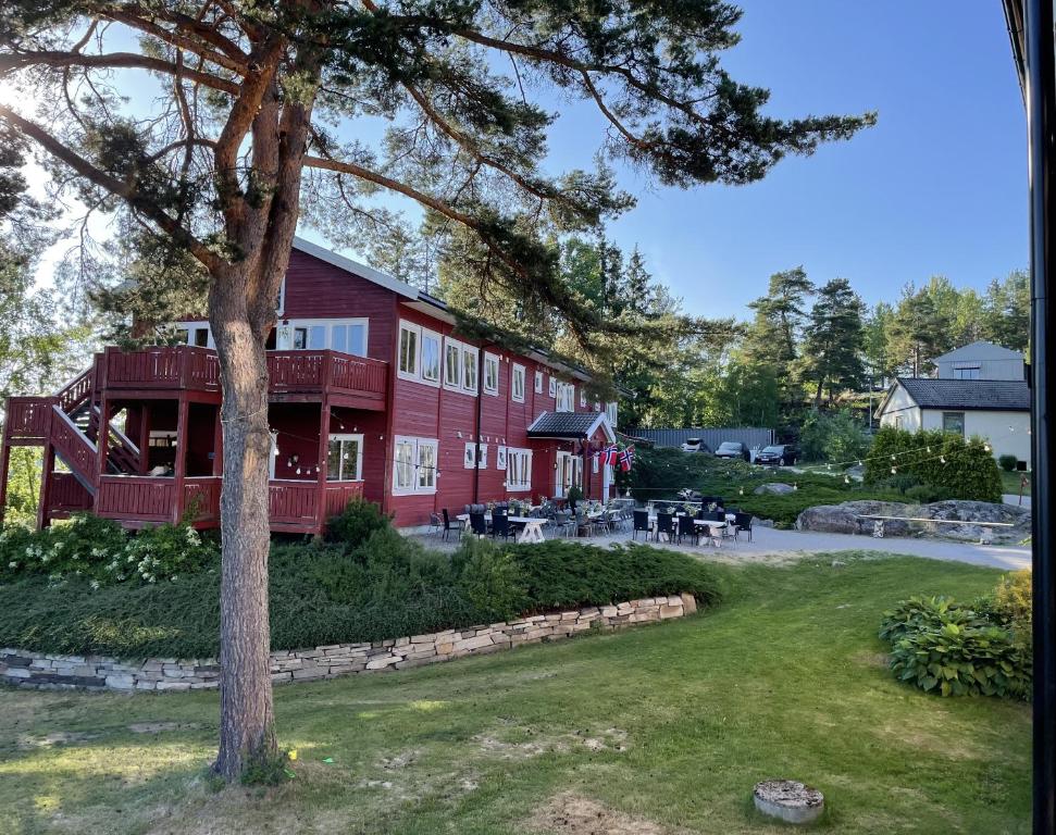 Zahrada ubytování Norsjøtunet