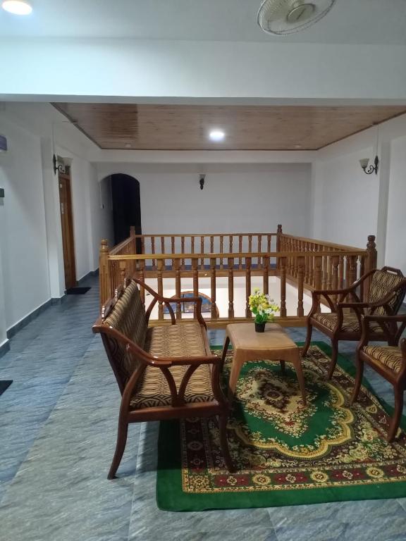 Posezení v ubytování Pearl Rest