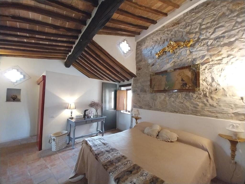 Posezení v ubytování Romantic & Charming appartamento in centro storico Cuore di Toscana