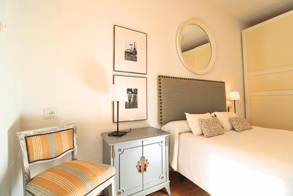 En eller flere senge i et værelse på Casa Platero by SIERRA VIVA