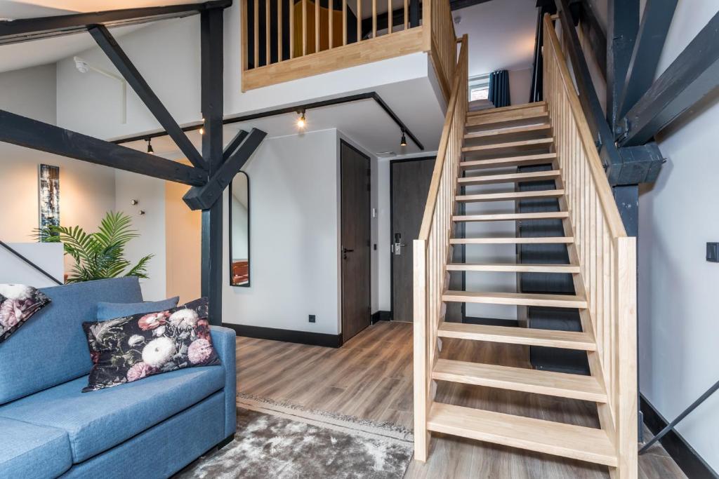 Posezení v ubytování MERICI Hotel Sittard