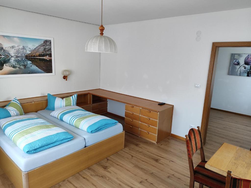 Postel nebo postele na pokoji v ubytování Kehrerhof