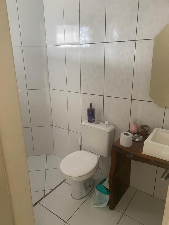 Kúpeľňa v ubytovaní Studioprudentopolis/cachoeiras/pet