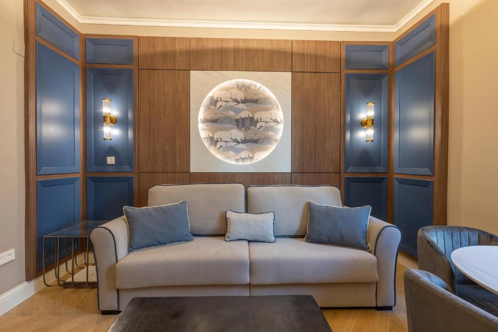 Posezení v ubytování BiBo Suites Palacio de Portago