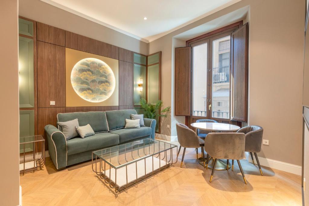 Posezení v ubytování BiBo Suites Palacio de Portago