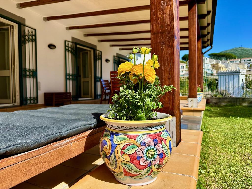 Zahrada ubytování Villa Teresa con piscina costiera amalfitana