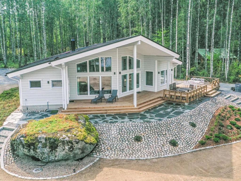 Budova, kde se prázdninový dům nachází