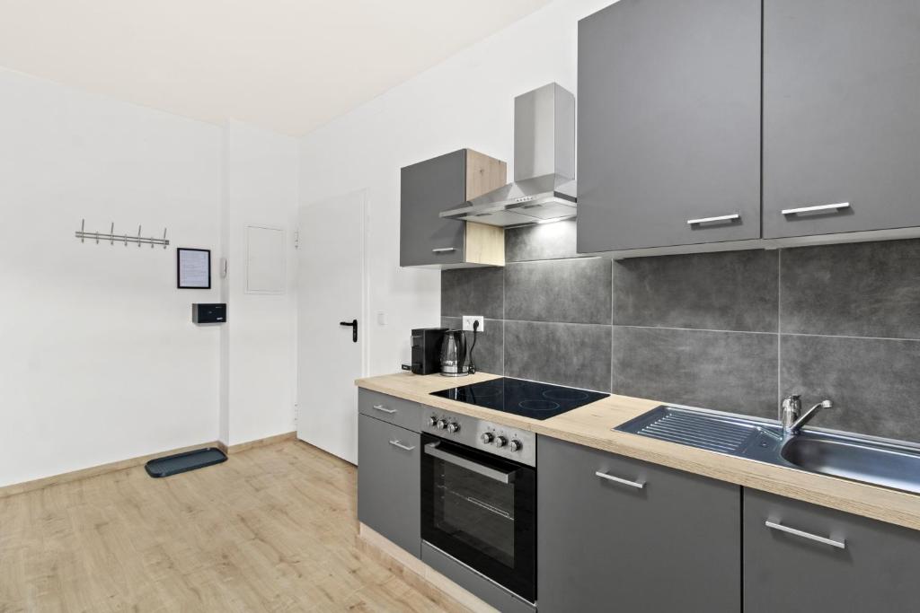 A cozinha ou cozinha compacta de StayEasy Apartments Leoben P88 #3