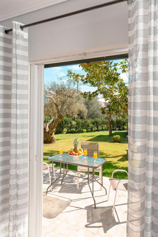 Zahrada ubytování Olia Apartments S