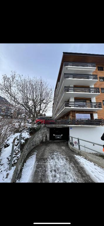 Budova, kde se apartmán nachází