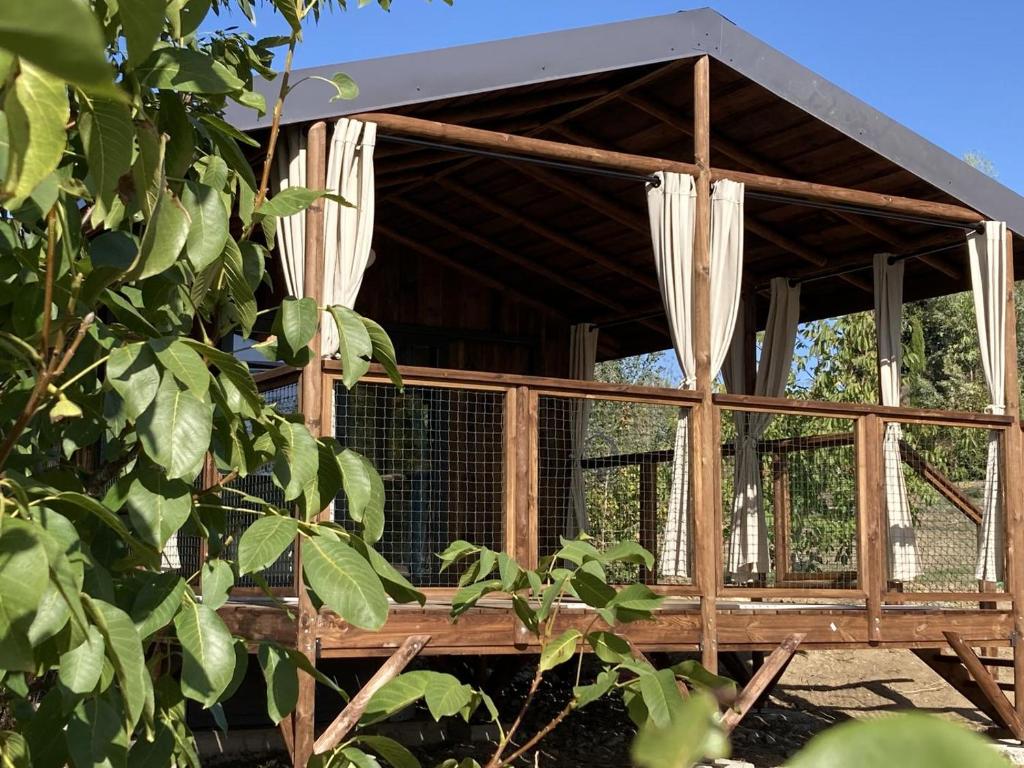 Zahrada ubytování Camping de la côte des légendes