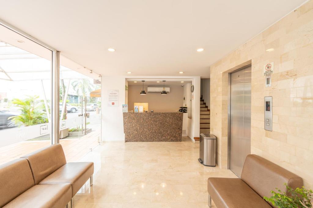Posezení v ubytování Basic Hotel Centenario by Hoteles MS