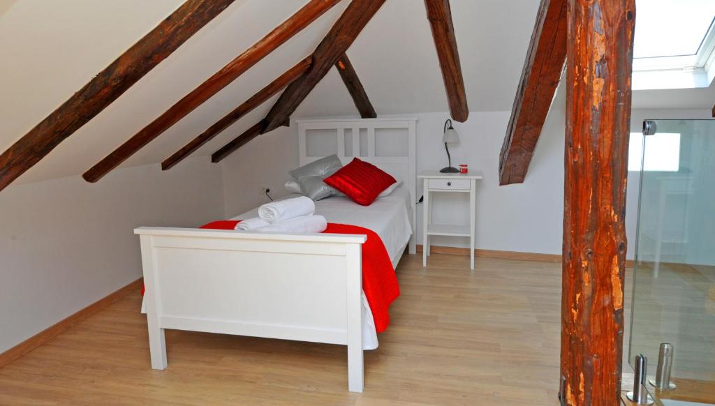 Postel nebo postele na pokoji v ubytování Luxury Rooms Nirvana