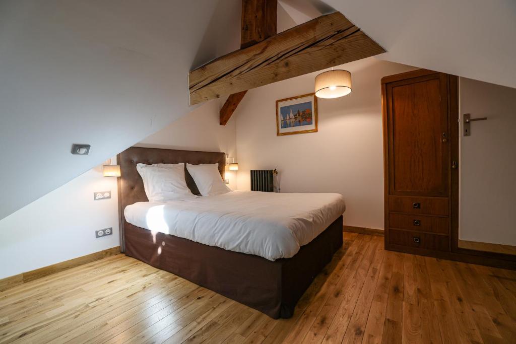 Postel nebo postele na pokoji v ubytování RESIDENCE LE SPLENDID