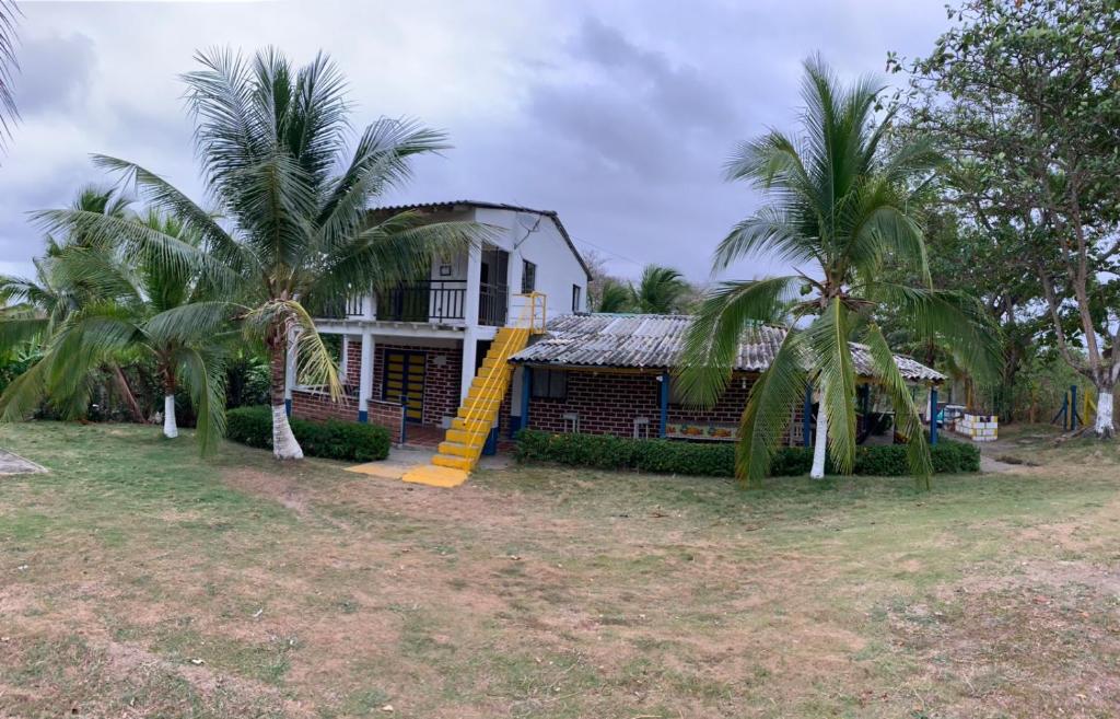 Zahrada ubytování CABAÑA VILLA DEL COCO