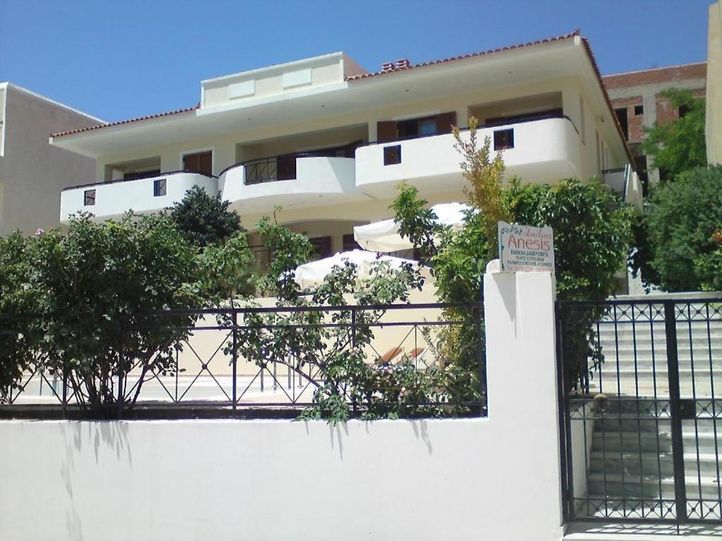 Balkón nebo terasa v ubytování Anesis Apartments