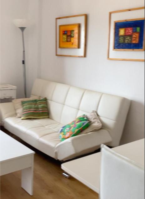 Część wypoczynkowa w obiekcie Apartamento 1ª linea de mar