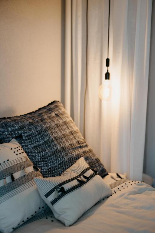Postel nebo postele na pokoji v ubytování Apartment Fortaleza
