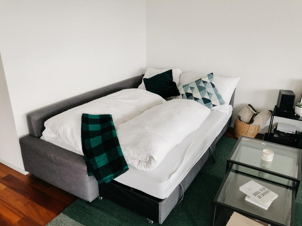Postel nebo postele na pokoji v ubytování Apartment Fortaleza
