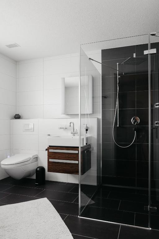 Koupelna v ubytování Apartment Fortaleza