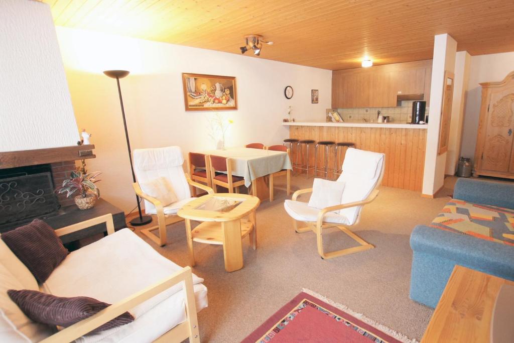 Kuchyň nebo kuchyňský kout v ubytování Apartment Kaiser