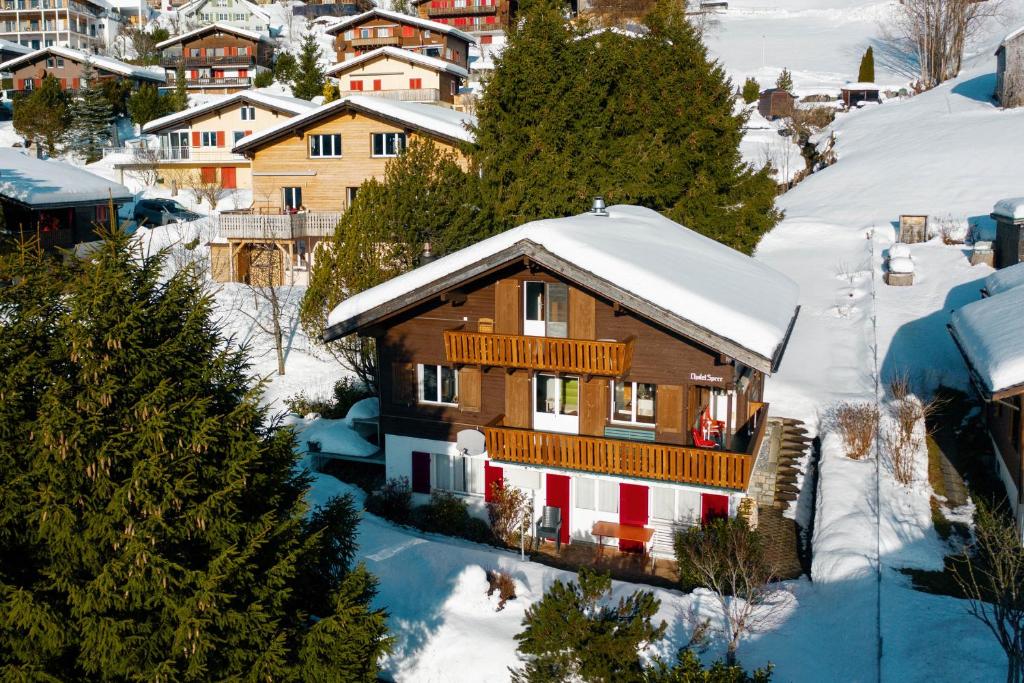 Apartment im Chalet Speer talvel