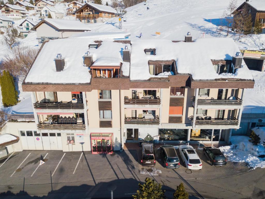 Budova, kde se apartmán nachází