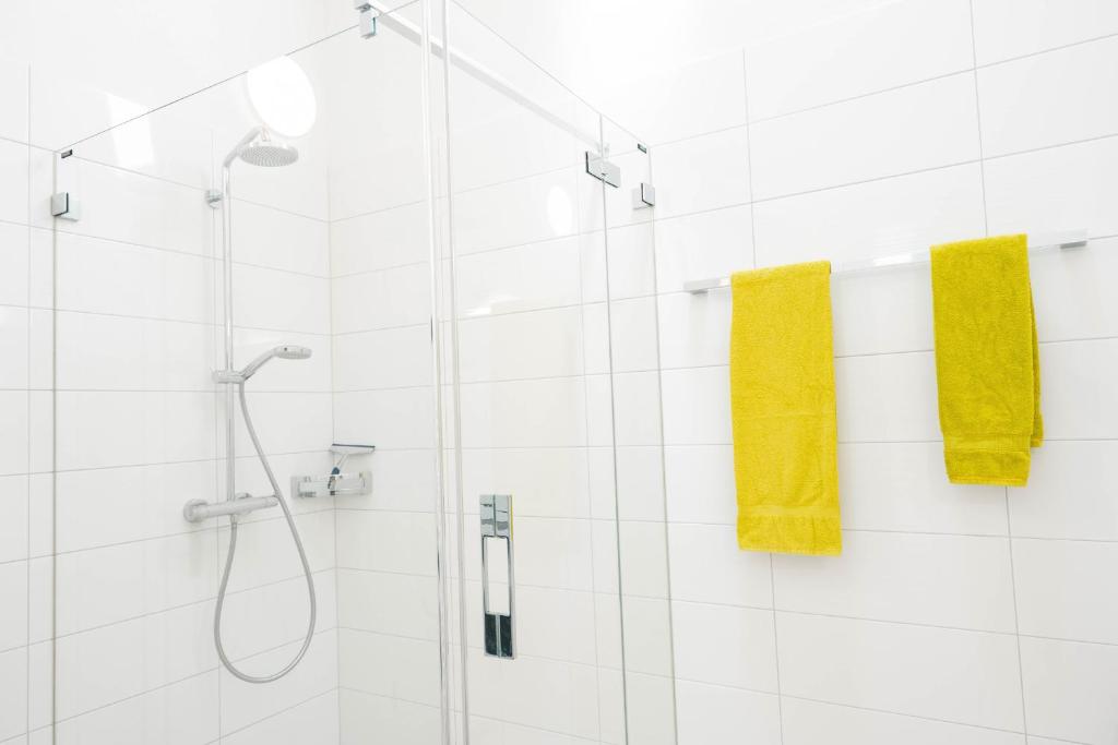 Koupelna v ubytování Apartment Soldanella