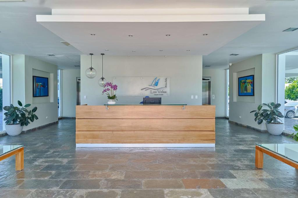 Vstupní hala nebo recepce v ubytování Elegante Aqua Marine Apartamento Juan Dolio