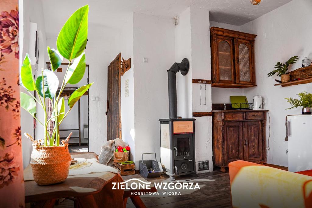 Fotografia z galérie ubytovania Zielone Wzgórza - Hobbitowe Domki na Kaszubach v destinácii Przywidz