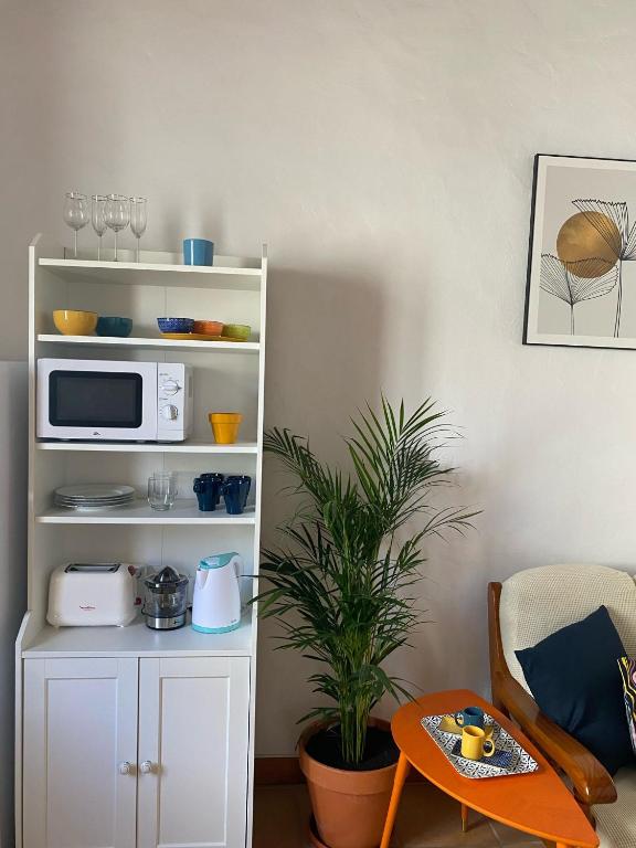 Kuchyň nebo kuchyňský kout v ubytování Casa Origenes