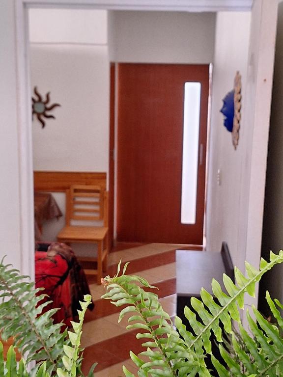 Posezení v ubytování Hostal Casa Del Sol Comitan