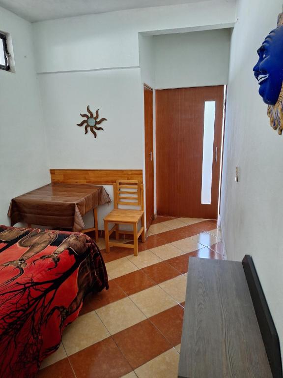 Posezení v ubytování Hostal Casa Del Sol Comitan