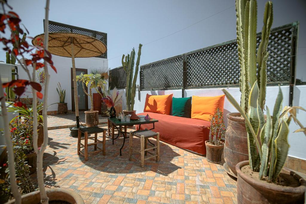 Posezení v ubytování Riad Darino Marrakech Heritage