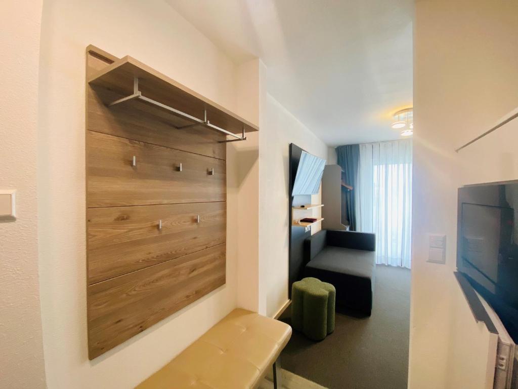 Posezení v ubytování Apartments Amtzell, Selbst-Check-in