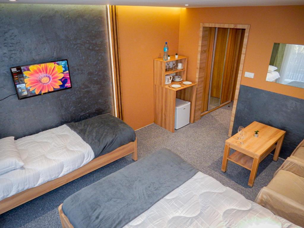 Postel nebo postele na pokoji v ubytování SEA-PORT Resort