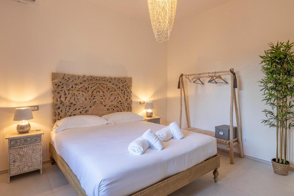 Postel nebo postele na pokoji v ubytování Fly B&B