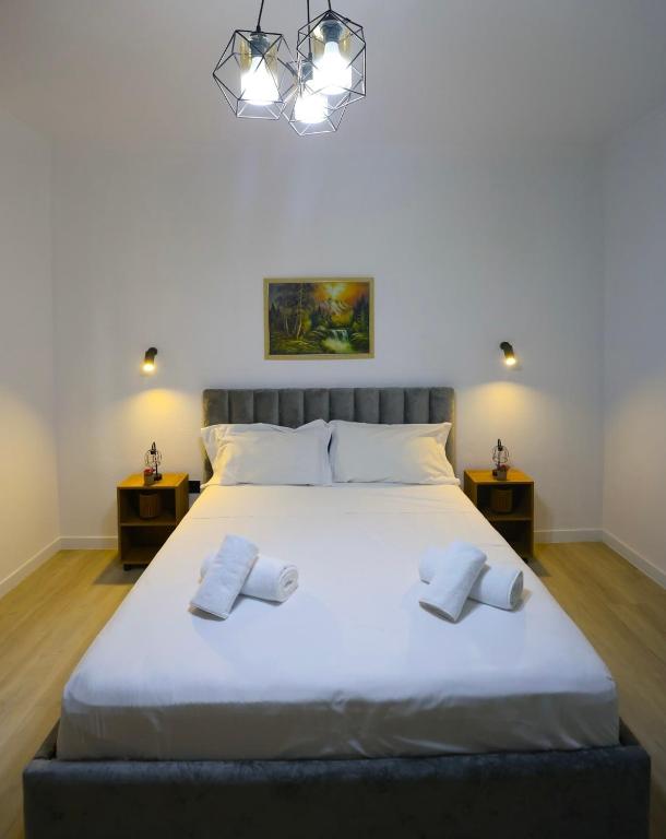 Postel nebo postele na pokoji v ubytování VILA ALIZEE Hotel