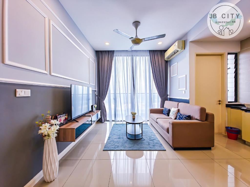 D'Pristine Suites by JBcity Home - Apartamento Con Vista Al Lago