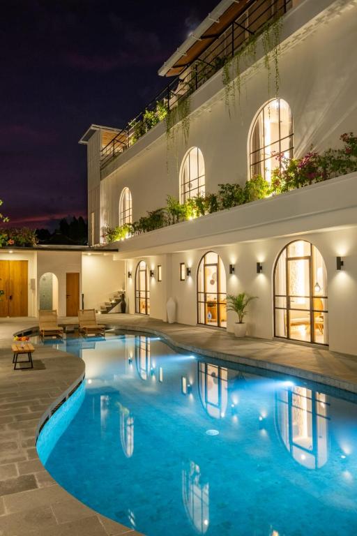 Bazén v ubytování Mysa Boutique Hotel nebo v jeho okolí