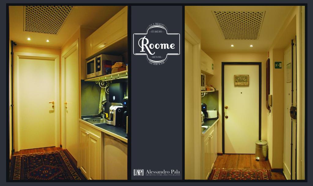 Kuchnia lub aneks kuchenny w obiekcie Roome B&B