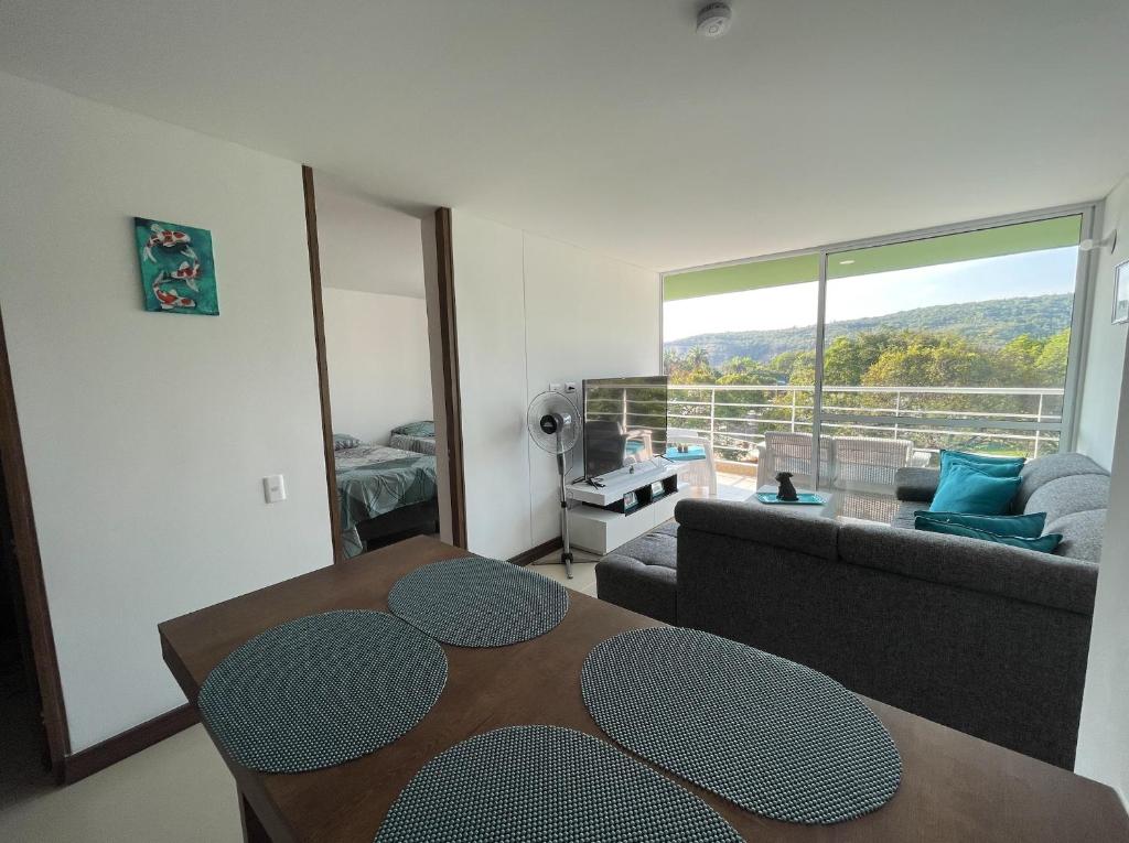 Posezení v ubytování Espectacular apartamento en Melgar