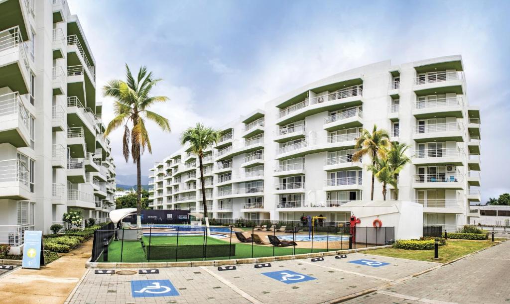Budova, kde se apartmán nachází